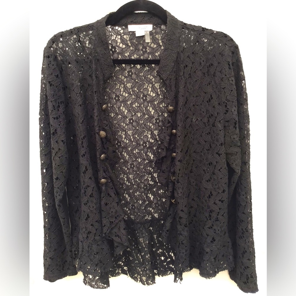 Simple Noelle Lace Cardigan Cover